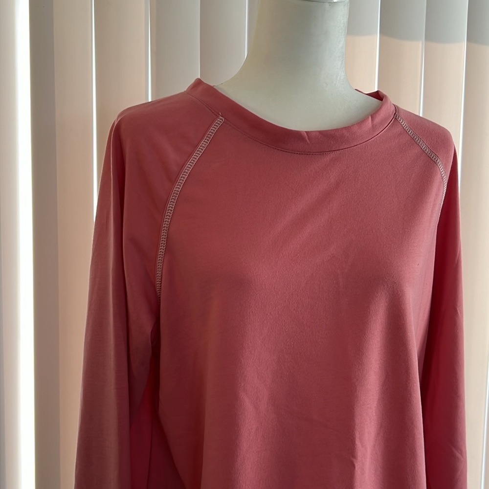 Pinkish / Salmon color loose fitting top XL